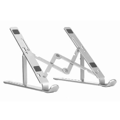 Soporte de Aluminio - Plegable, 7 Angulos Ajustables p/Laptop, Tablet, Celular, 1.8 a 17 Pulgadas, BROBOTIX 263564 Soporte de Aluminio - Plegable, 7 Angulos Ajustables p/Laptop, Tablet, Celular, 1.8 a 17 Pulgadas, BROBOTIX 263564